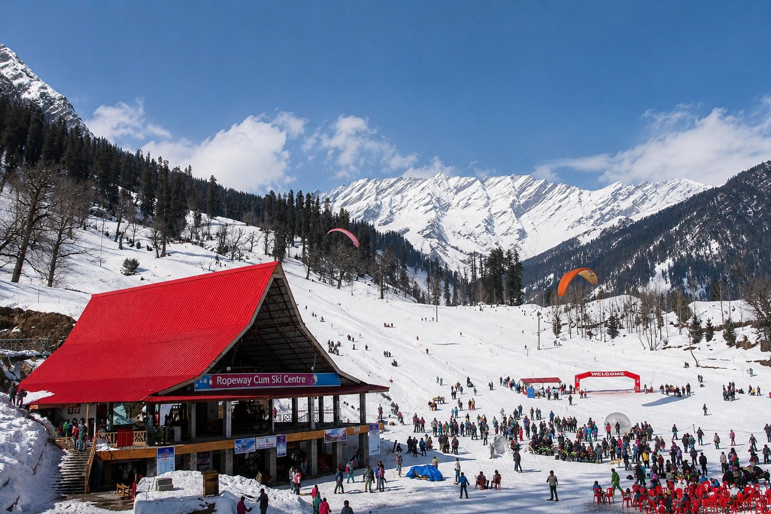 A quiet valley in the Himachal Himalaya